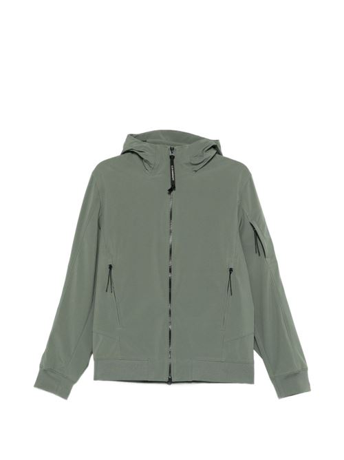 Giacca uomo con cappuccio verde CP COMPANY | 20CMOW729A005968A668